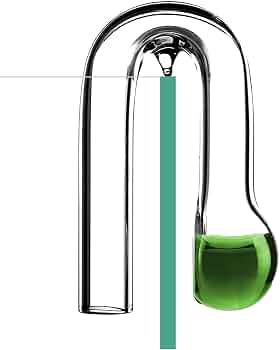 CHIHIROS - CO2 Indicator Tiny or Hanging Type for Aquarium Aquascape and Liquid Refill