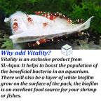 SL AQUA - Vitality Microbial Bag L Beneficial Bacteria Media for Shrimps & Aquarium (3 Packs)