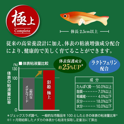 GEX - AYAHIME Medaka Rice Fish Killifish feed Baby growth or breeding feed