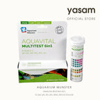 明斯特水族馆 - Aquavital Multitest 6in1（pH、KH、GH、NO3、CL2）