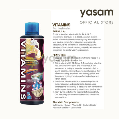 AZOO PLUS - Vitamin untuk semua jenis Ikan