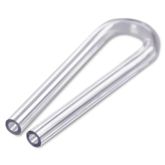 CHIHIROS - U Clip Secure Acrylic Hose Holder for CO2 or O2 (M Size for Standard Air tubbing 9mm)