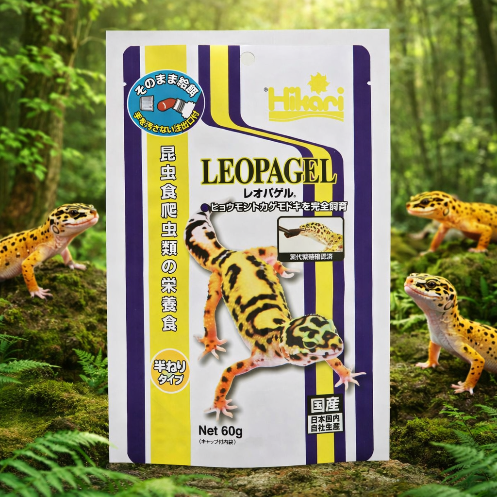 HIKARI - LeopaGel Complete Diet for Leopard Geckos & Insect-Eating Reptiles