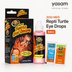 ZOO MED - Repti Turtle Eye Drops (Opens and Cleans Inflamed Turtle Eyes) 64ml