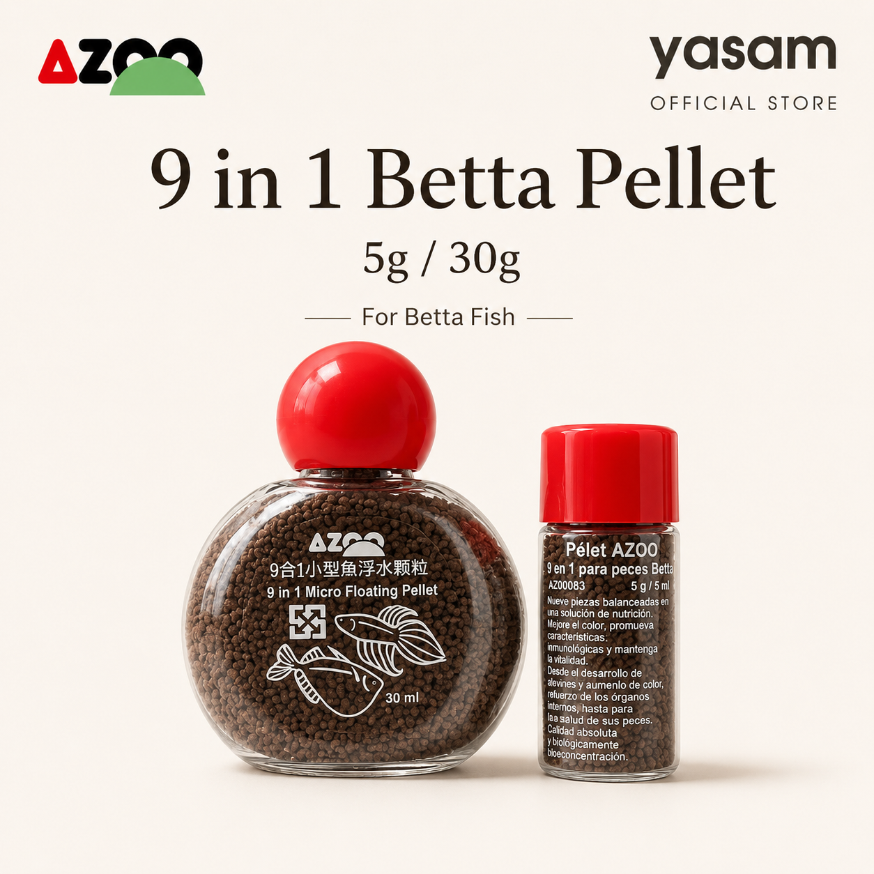 AZOO - Pelet Cupang 9 in 1