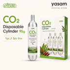 ISTA - CO2 一次性钢瓶 3 件和 1 件
