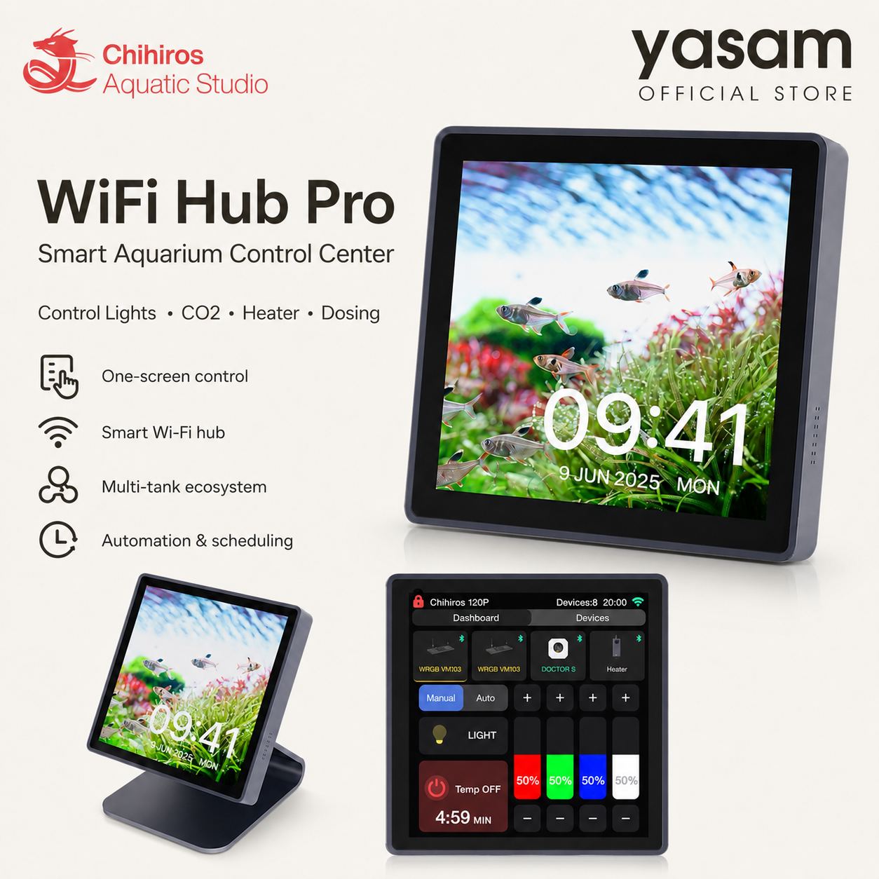 CHIHIROS - NEW WiFi Hub Pro Aquarium Lighting Automation Hub (Limited Stocks)