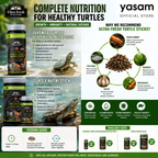 AZOO Ultra Fresh - Juvenile Turtle Stick | Growth Formula Food for Baby Turtles High Protein Calcium