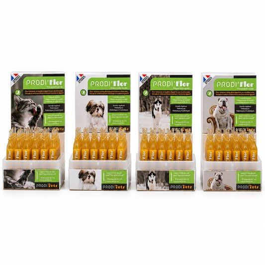 Prodipets - PRODI'FLOR Cat & Dog 30 Vials Probiotics Prebiotics Gut Health & Immunity Supplement