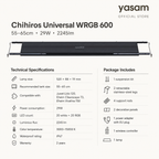 CHIHIROS - WRGB Universal 600 (55-65cm) and 1200 (115 to 125cm) 29W