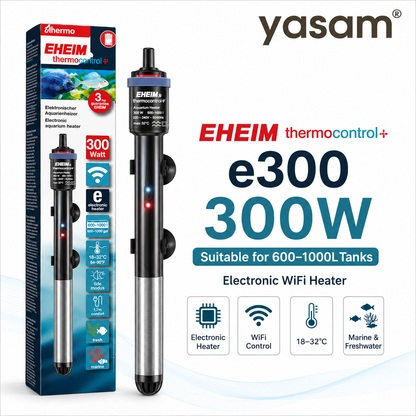 EHEIM - Aquarium Heater Smart thermocontrol +e 150, +e300, Normal Heater Option Available