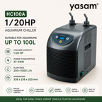 HAILEA - Aquarium Chiller with Express Cooling function and temperature indicator