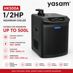 HAILEA - Aquarium Chiller with Express Cooling function and temperature indicator