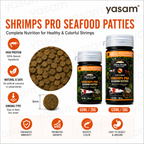 AZOO - Ultra Fresh Shrimp Pro Seafood Patties Shrimp Food Crystal Caridina Neocaridina Feed