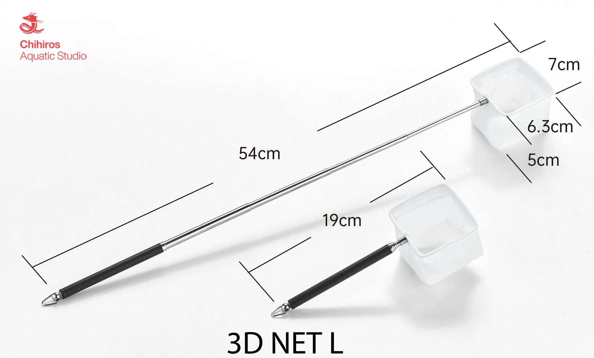 CHIHIROS - Extendable 3D Net for Shrimp or Betta Fish