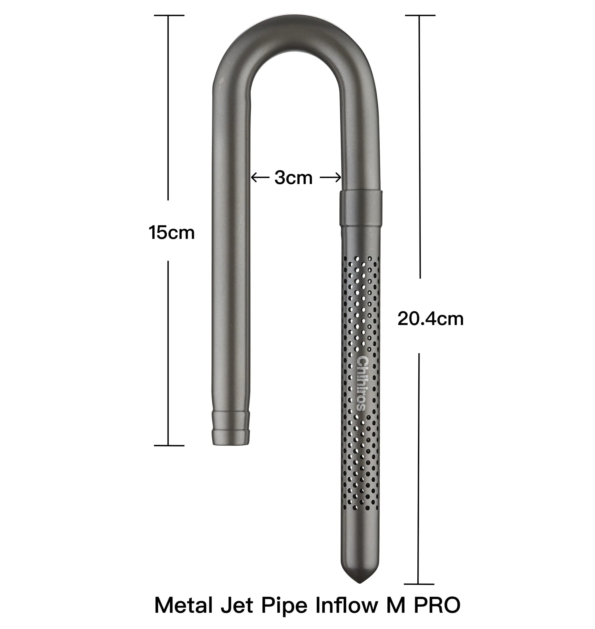 CHIHIROS - Metal Inflow Outflow Pro Metal Jet Pipe Pro for Aquascape