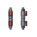 CHIHIROS - Double Tap Quick Connector Convertor Reducer Easy Release 16/22mm to 12/16mm