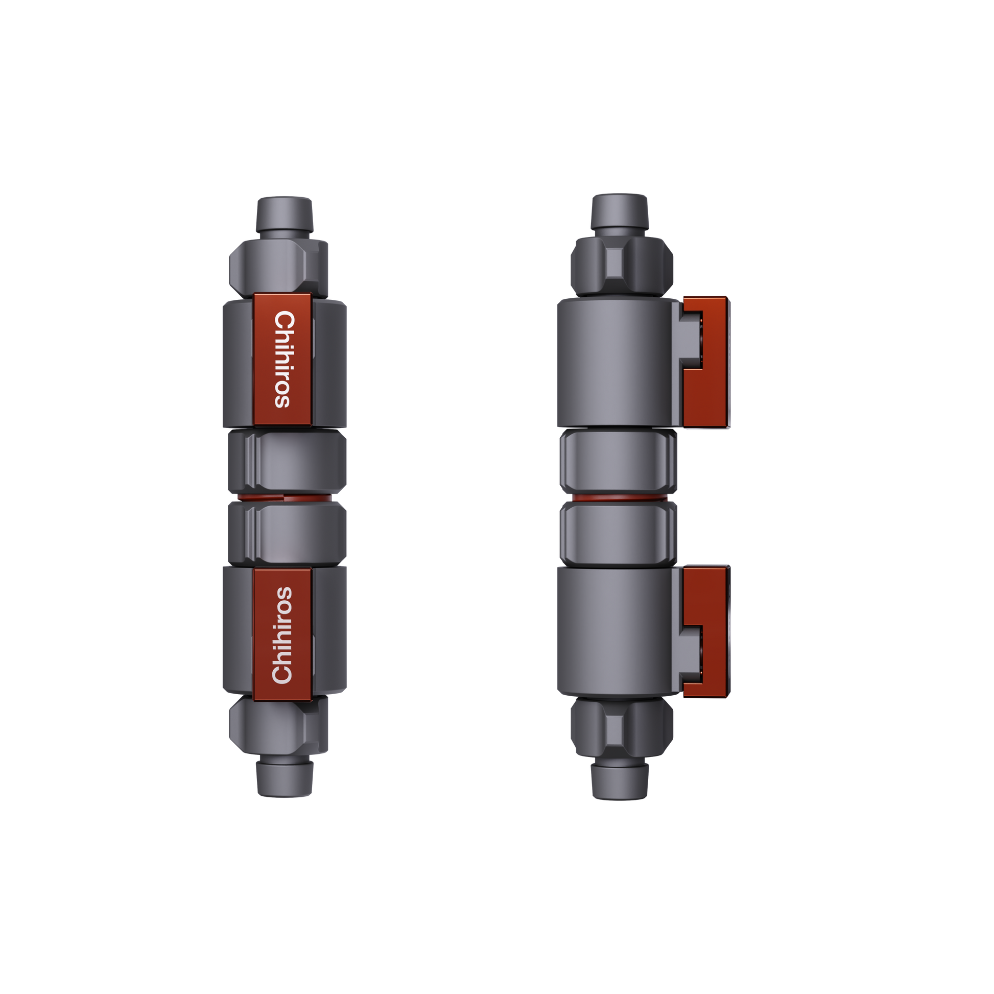 CHIHIROS - Double Tap Quick Connector Convertor Reducer Easy Release 16/22mm to 12/16mm