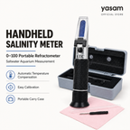 YASAM - Portable Handheld Salinity Refractometer 0-100 Aquarium Salt Water Measurement