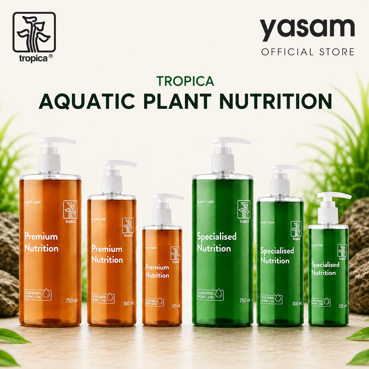 TROPICA - Aquatic Plant Fertiliser Nutrition 125ml