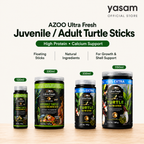 AZOO Ultra Fresh - Juvenile Turtle Stick | Growth Formula Food for Baby Turtles High Protein Calcium