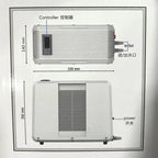 HAILEA - HB-60A Mini Chiller for Small Aquariums and Aquascape