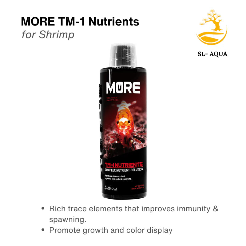 SL AQUA-  TM-1 Nutrients Shrimp Supplement Enhance Breeding & Health for Shrimp Tanks