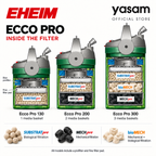 EHEIM Eco Pro External Filter 130/200/300, Low Energy Consumption, Reliable Performance Cannister