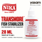 NIKA Transmore Fish Stabilizer for Fish Transportation of Minor Surgery (28ml)
