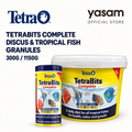 TETRA - TetraBits Complete Discus Fish Food Tropical Fish Granules 300g/ 1150g