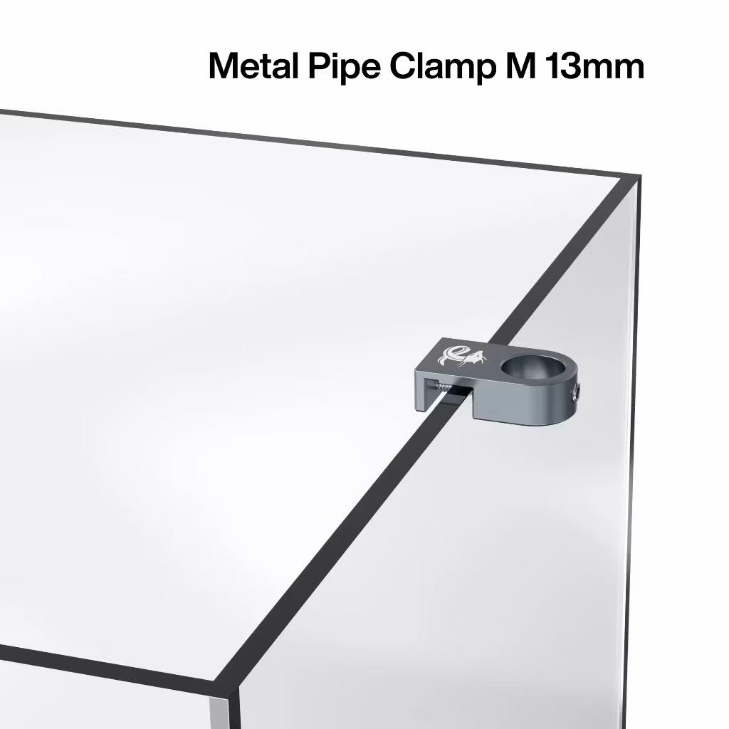 CHIHIROS Metal Pipe Clamp 12mm and 16mm pipes Aluminium Allow Aquarium Inflow Outflow Pipe Holder