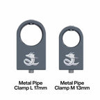 CHIHIROS Metal Pipe Clamp 12mm and 16mm pipes Aluminium Allow Aquarium Inflow Outflow Pipe Holder
