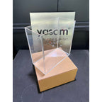 YASAM - Optic Clear Acrylic Tank for Betta Fighting Fish L20 W10 H20
