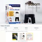 ZISS - ZH-2000 Artemia Blender Baby Brine Shrimp Hatchery BBS