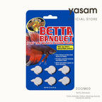 ZOOMED - Betta Banquet (pelepasan waktu 7 hari feeding block pelet liburan)