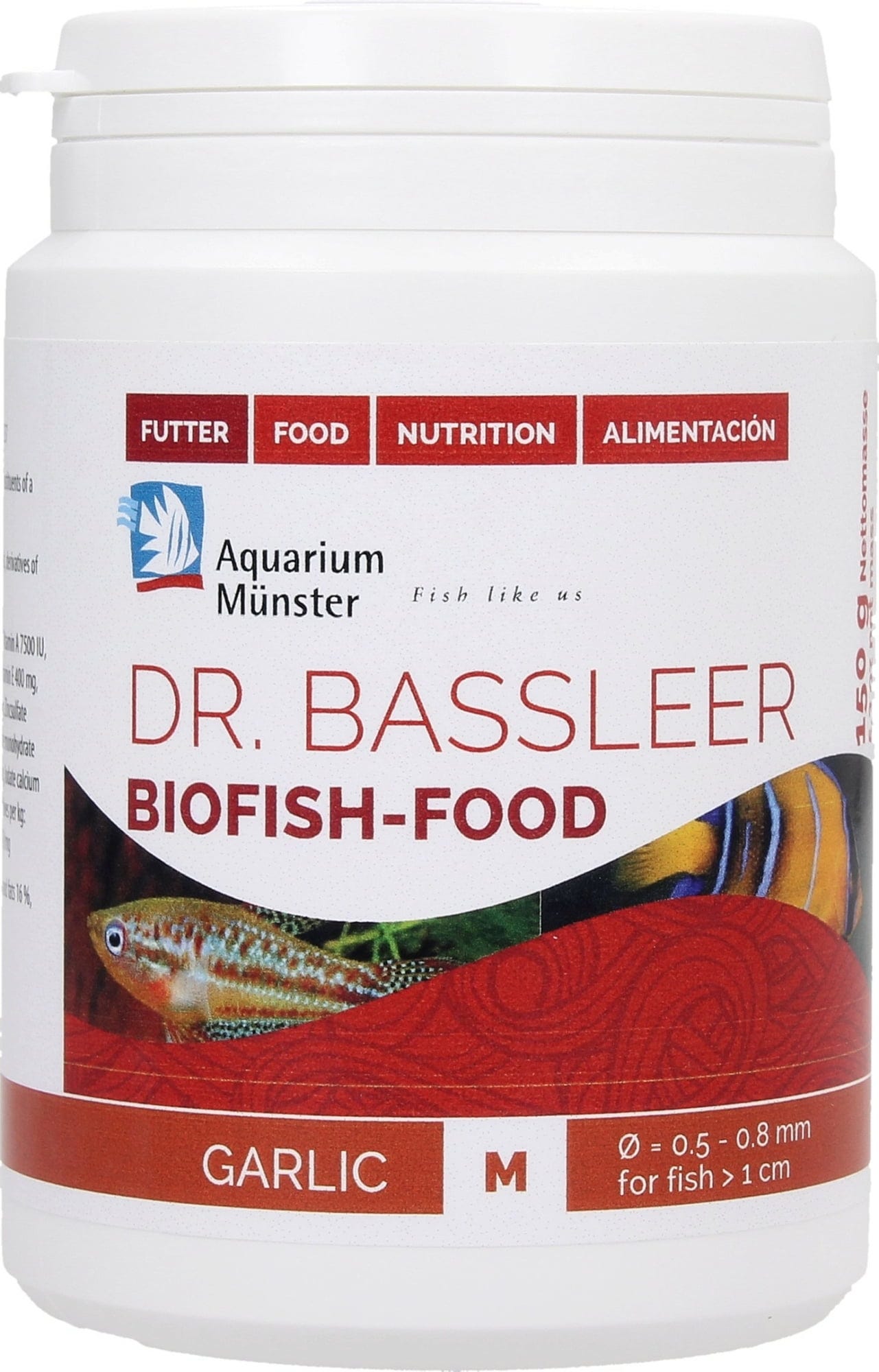 Aquarium Münster Dr. Bassleer - GARLIC To Stimulate lost of Appetite