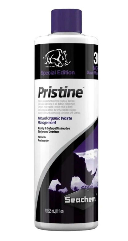 SEACHEM - Pristine Natural Bio-Enhancer for Aquarium Water Clarity & Quality (Rhino 325ml)