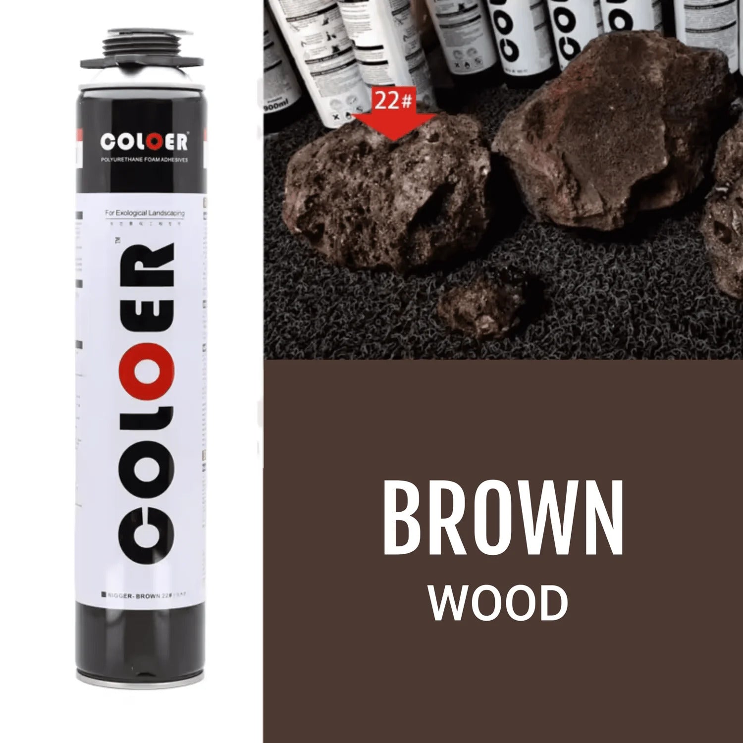 COLOER - Aquascape Stone Foam Spray