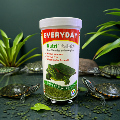 EVERYDAY - Turtle Pellet for Red Ear Sliders Clear Water Formula 85g 370g