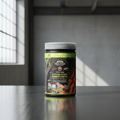 AZOO Ultra Fresh - Juvenile Turtle Stick | Growth Formula Food for Baby Turtles High Protein Calcium