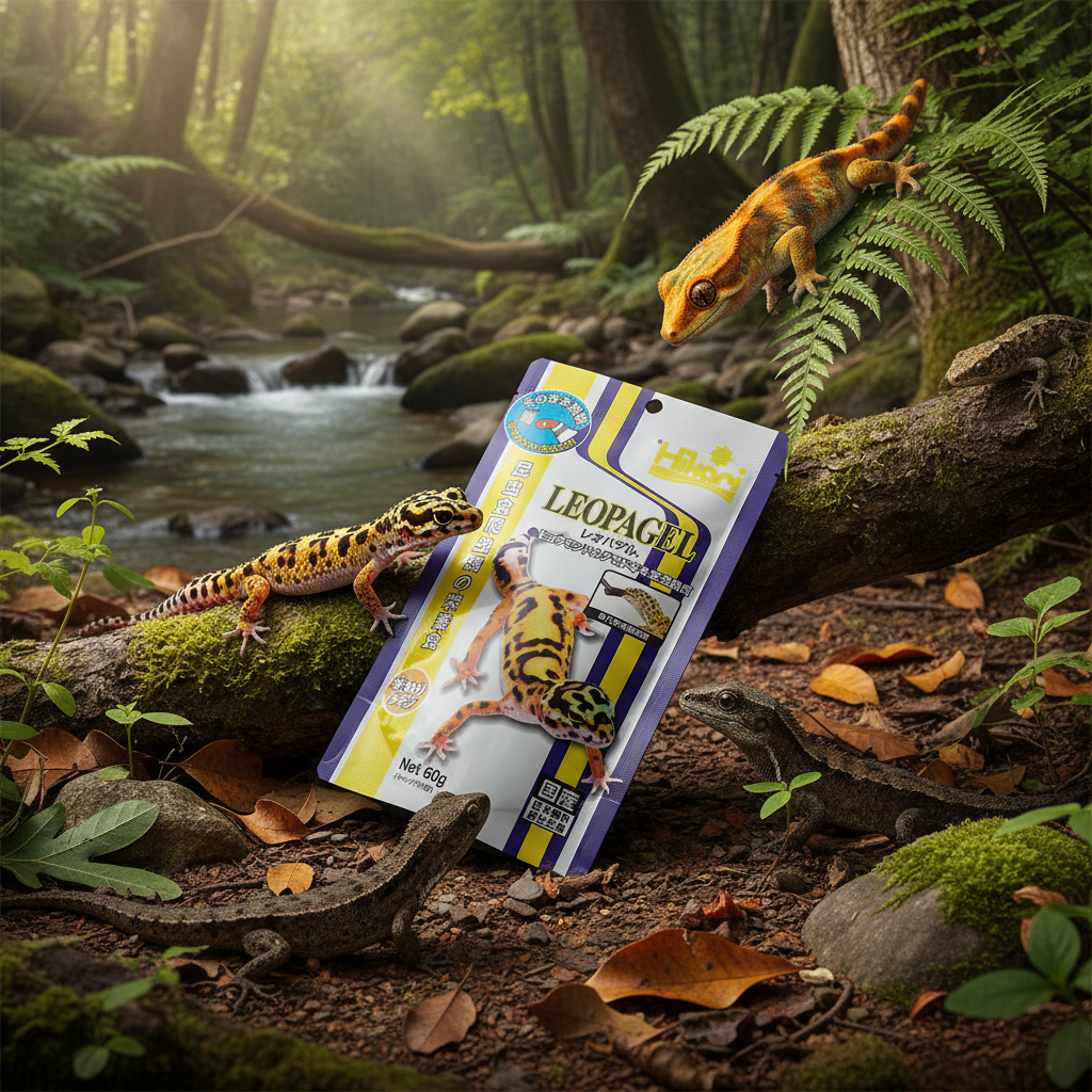 HIKARI - LeopaGel Complete Diet for Leopard Geckos & Insect-Eating Reptiles