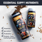 AZOO -  Royal Guppy Mignon Pellet For Guppies, Swordtail, Molly Fish 120ml 53g/ 330ml 130g
