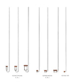 AQUARIO NEO - CO2 Diffuser Extend Original & Special Brown (Finest air bubbles in the industry)