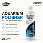SEACHEM - Aquarium Polisher Clarity Water Conditioner for Clear & Healthy Tanks 250ml