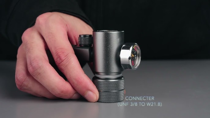 CHIHIROS - Mini CO2 Regulator Connector UNF to UK W21.8 (Connector to large ISTA CO2 Cylinder)