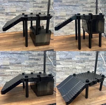 GEX - Turtle Dust Catcher Turtle Filter Waste Collector Water Cleaner Aquarium Accessory