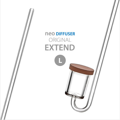 AQUARIO NEO - CO2 Diffuser Extend Original & Special Brown (Finest air bubbles in the industry)