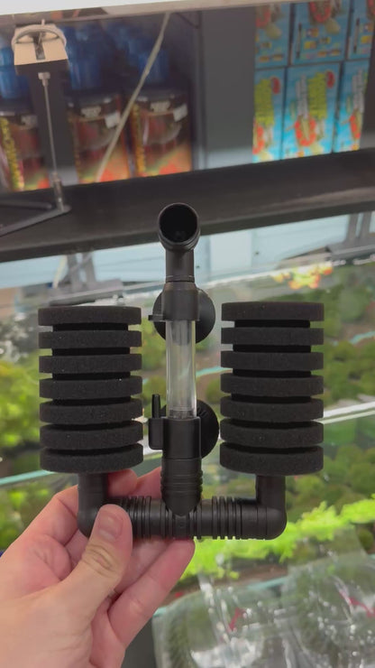 YASAM - Xinyou XY-2831 Bio Sponge Filter and Media best for Pleco, Shrimp Tanks CRS