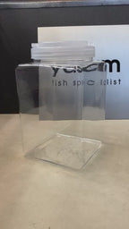 YASAM - SU Clear Container Smooth, Sharp & Clear edge with 2 sizes