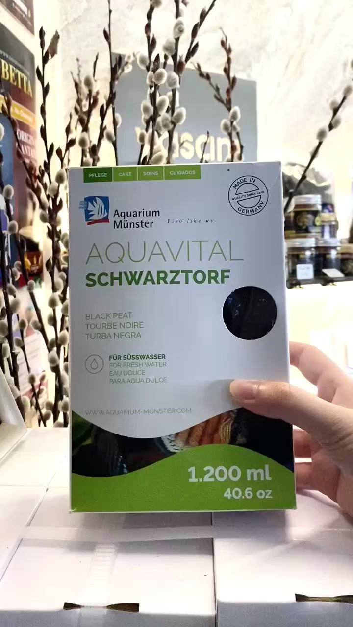 明斯特水族馆 - Aquavital Black Peat Schwarztorf